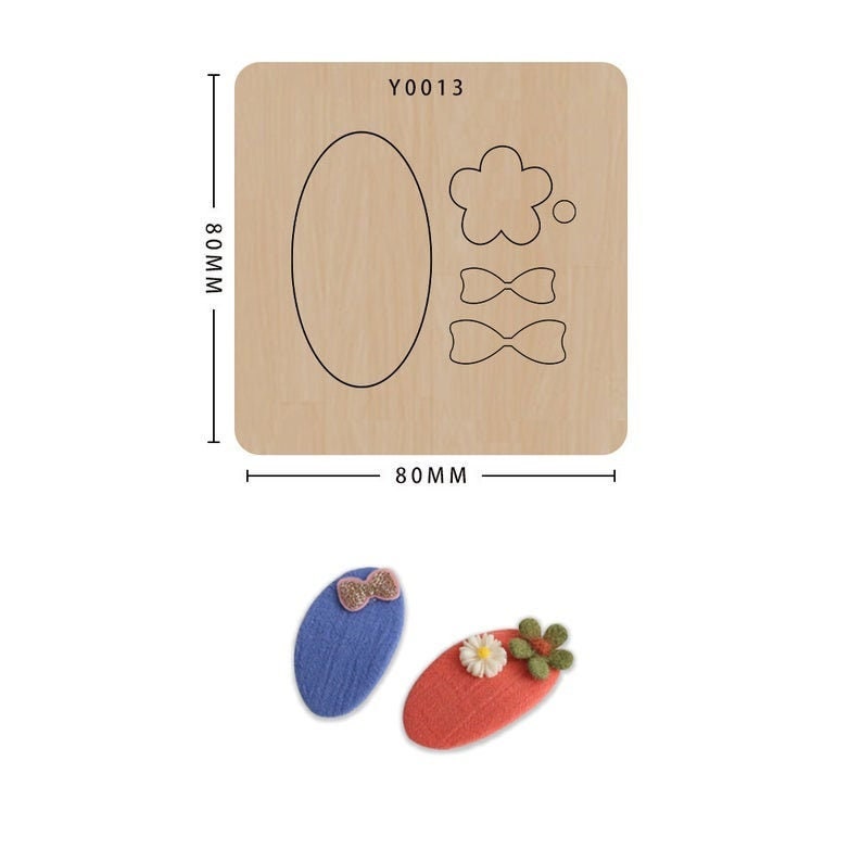 Decoration cutting die, suitable for die-cutting machines