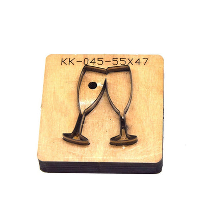 leather earring cutting dies handmade leather tool, handmade DIY custom cutting mold
