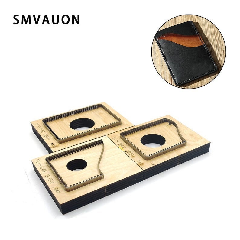 Card package cutting die handmade leather tool, manual DIY custom cutting mold