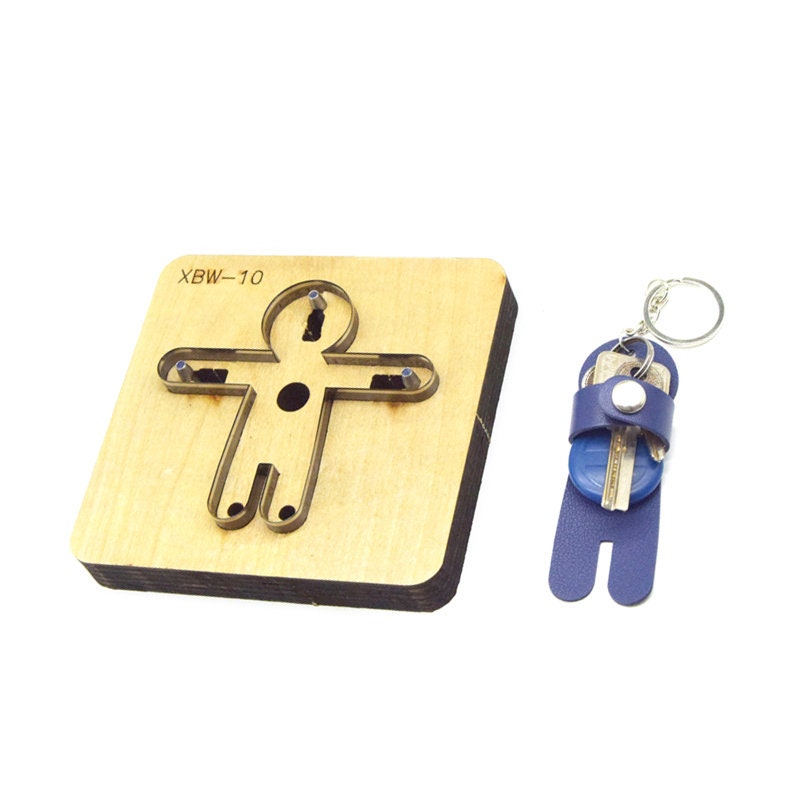 key pendant cutting dies  handmade leather tool, handmade DIY custom cutting mold