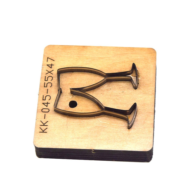 leather earring cutting dies handmade leather tool, handmade DIY custom cutting mold