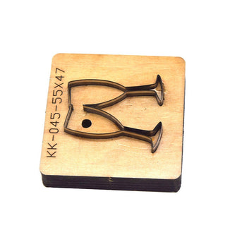 leather earring cutting dies handmade leather tool, handmade DIY custom cutting mold
