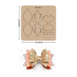 Bowknot cutting die, suitable for die-cutting machines such as \CLICKER