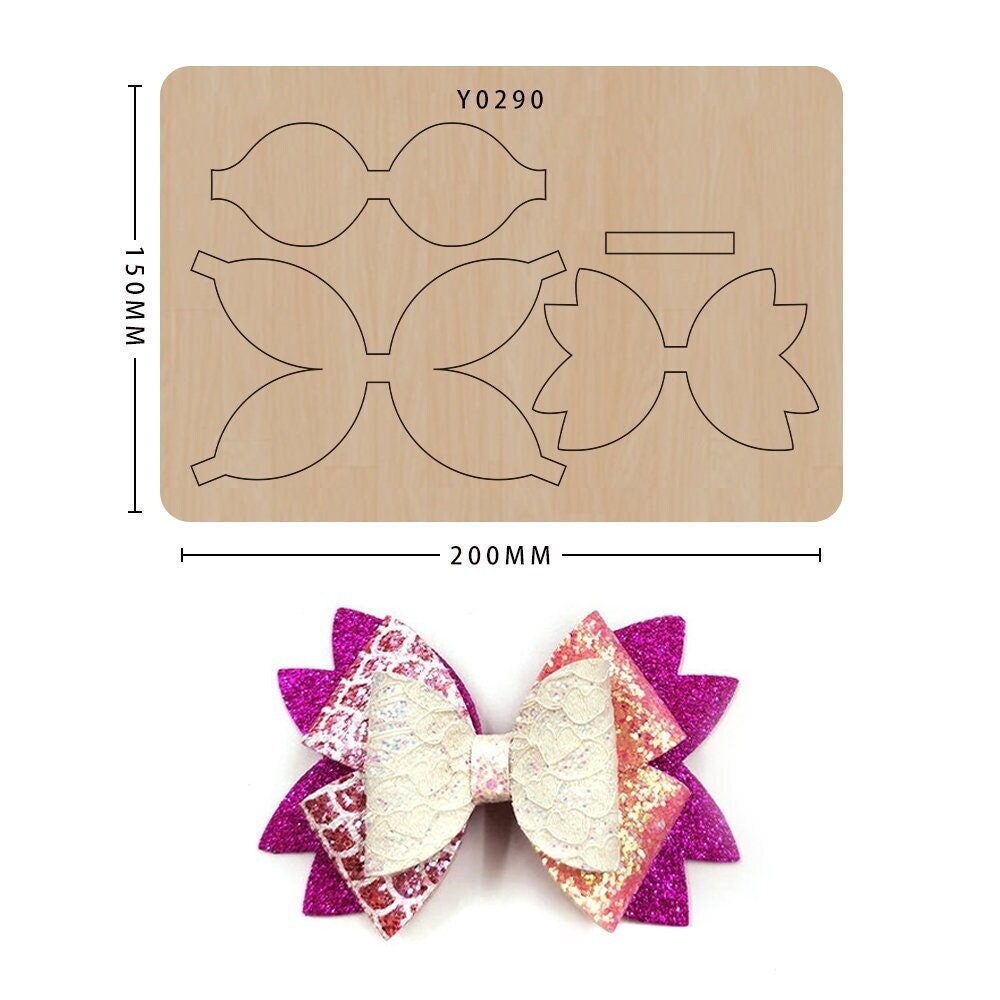 Bowknot cutting die, suitable for die-cutting machines