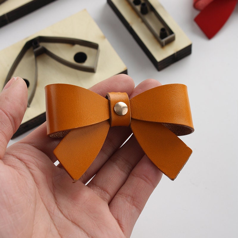 leather bow cutting dies handmade leather tool, handmade DIY custom cutting mold