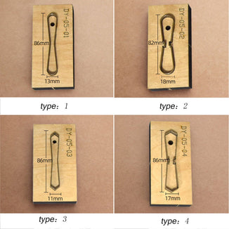 leather accessories cutting dies handmade leather tool, handmade DIY custom cutting mold