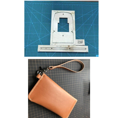 leather wallet cutting dies  handmade leather tool, handmade DIY custom cutting mold