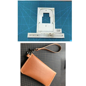 leather wallet cutting dies  handmade leather tool, handmade DIY custom cutting mold