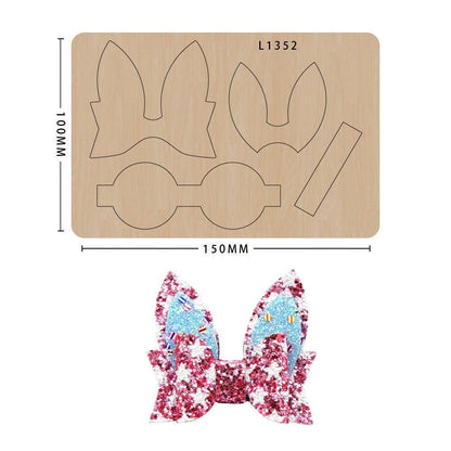 bow die/ big shot die/leather cutter dies/leather tools/scrapbook stickers/ custom cutting die/cuttlebug/Die cutting tool
