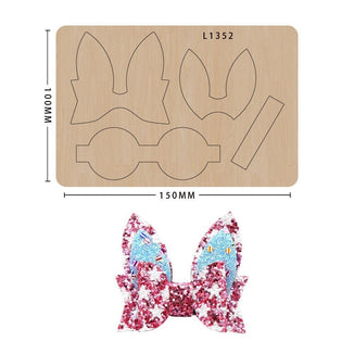 bow die/ big shot die/leather cutter dies/leather tools/scrapbook stickers/ custom cutting die/cuttlebug/Die cutting tool