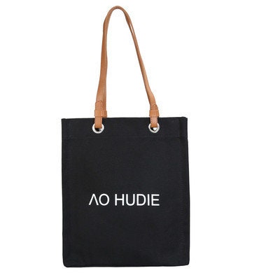 New Tote Canvas Bag Customized Thickened Stereoscopic Portable Environmental Protection Large Capacity Women's Bag One shoulder Travel