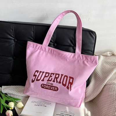 Canvas Single Shoulder Bag Bulk Shopping Bag Customized Literary Handbag Yoga Canvas Bag Travel Bag Gift