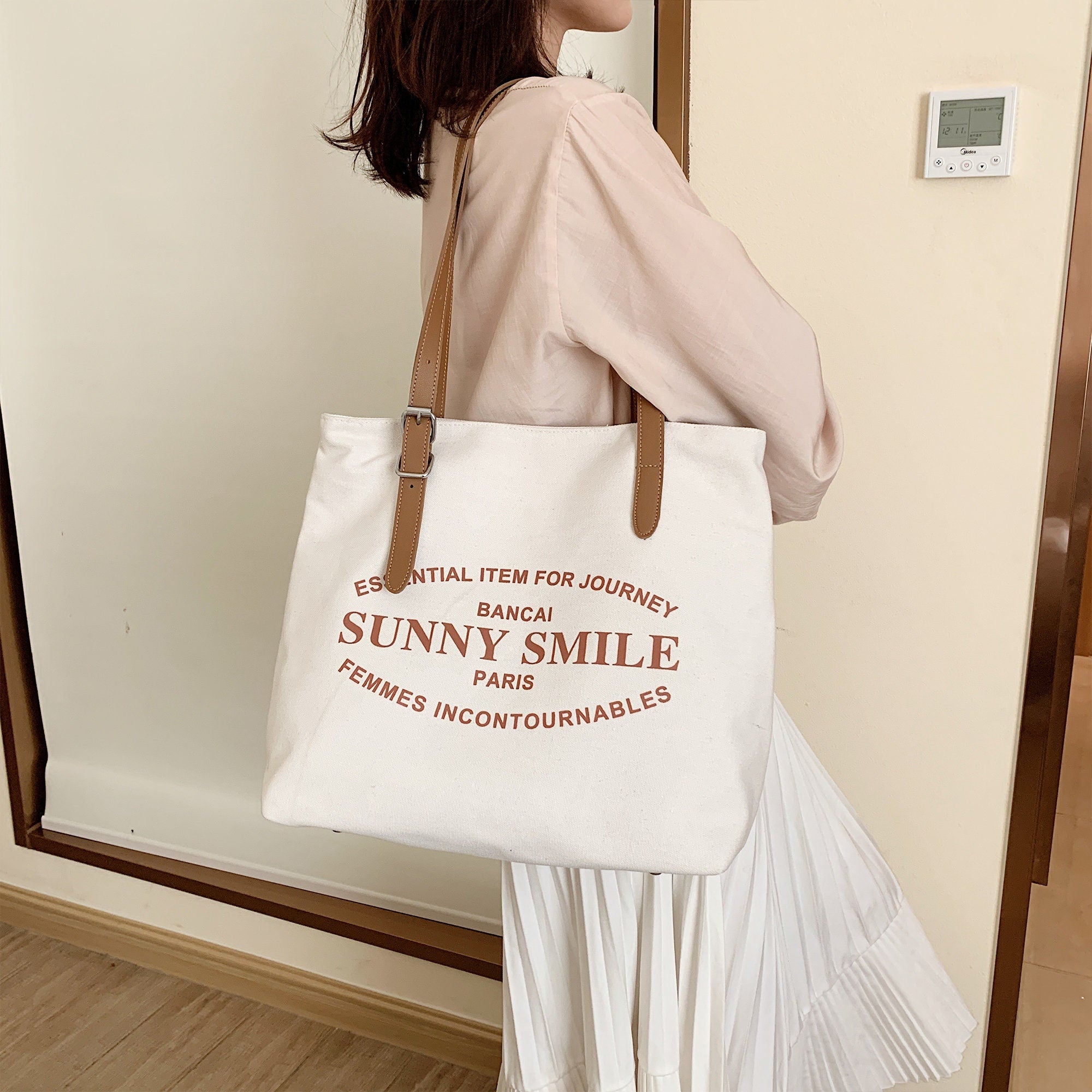 Large DuPont Single Shoulder Pack Customized Kraft Paper Pack Lots Leisure Women's Bag Travel Handbag Daily Bag