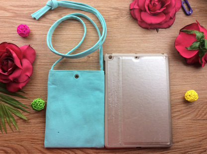 Pure DIY blank hand-painted canvas handbag Original handmade change diagonal students cute one-shoulder bag Art