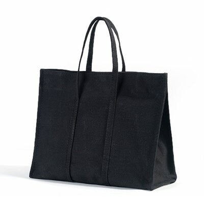 Large Lady Bag Canvas Handbag Customized eco-friendly leisure shopping bag Daily bag