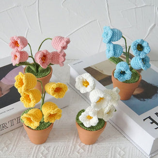 Crochet Lily of the Valley Plant,Lily of the Valley Home Decor,Plant Decoration,Handmade Plants,Botanical Home Decor,Home Decor Gifts