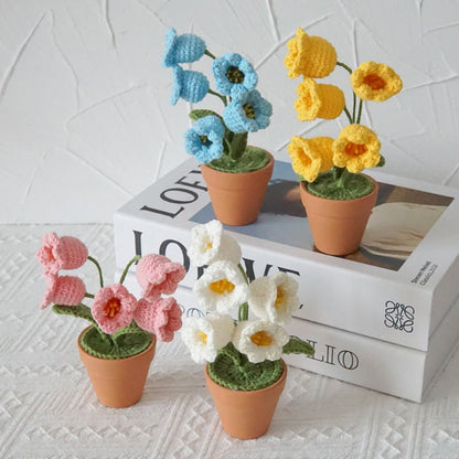 Crochet Lily of the Valley Plant,Lily of the Valley Home Decor,Plant Decoration,Handmade Plants,Botanical Home Decor,Home Decor Gifts