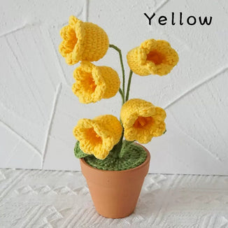 Crochet Lily of the Valley Plant,Lily of the Valley Home Decor,Plant Decoration,Handmade Plants,Botanical Home Decor,Home Decor Gifts