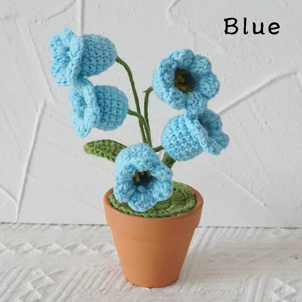 Crochet Lily of the Valley Plant,Lily of the Valley Home Decor,Plant Decoration,Handmade Plants,Botanical Home Decor,Home Decor Gifts