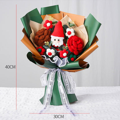 Crochet Bouquet - Hand Knit - Christmas Gifts - Gifts for Her - Christmas Bouquets