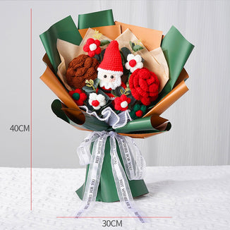 Crochet Bouquet - Hand Knit - Christmas Gifts - Gifts for Her - Christmas Bouquets