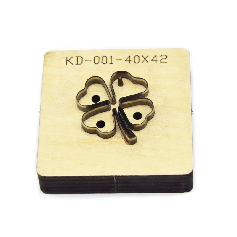 SMVAUON New Metal Cutting Dies Leaves Earrings Cutting Mold Wood Dies For Leather Blade Rule Cutter For Crafts Paper Leather