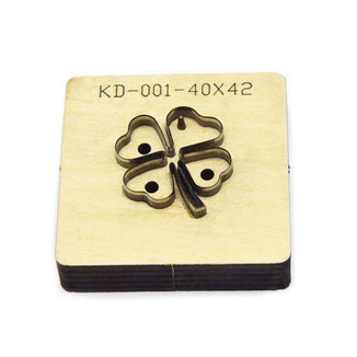 SMVAUON New Metal Cutting Dies Leaves Earrings Cutting Mold Wood Dies For Leather Blade Rule Cutter For Crafts Paper Leather
