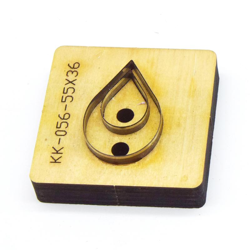 SMVAUON Leather Earring Cutting Die  Paper Art Leather Decoration Tool For Die Cutting Machine DIY Handicraft Cutter