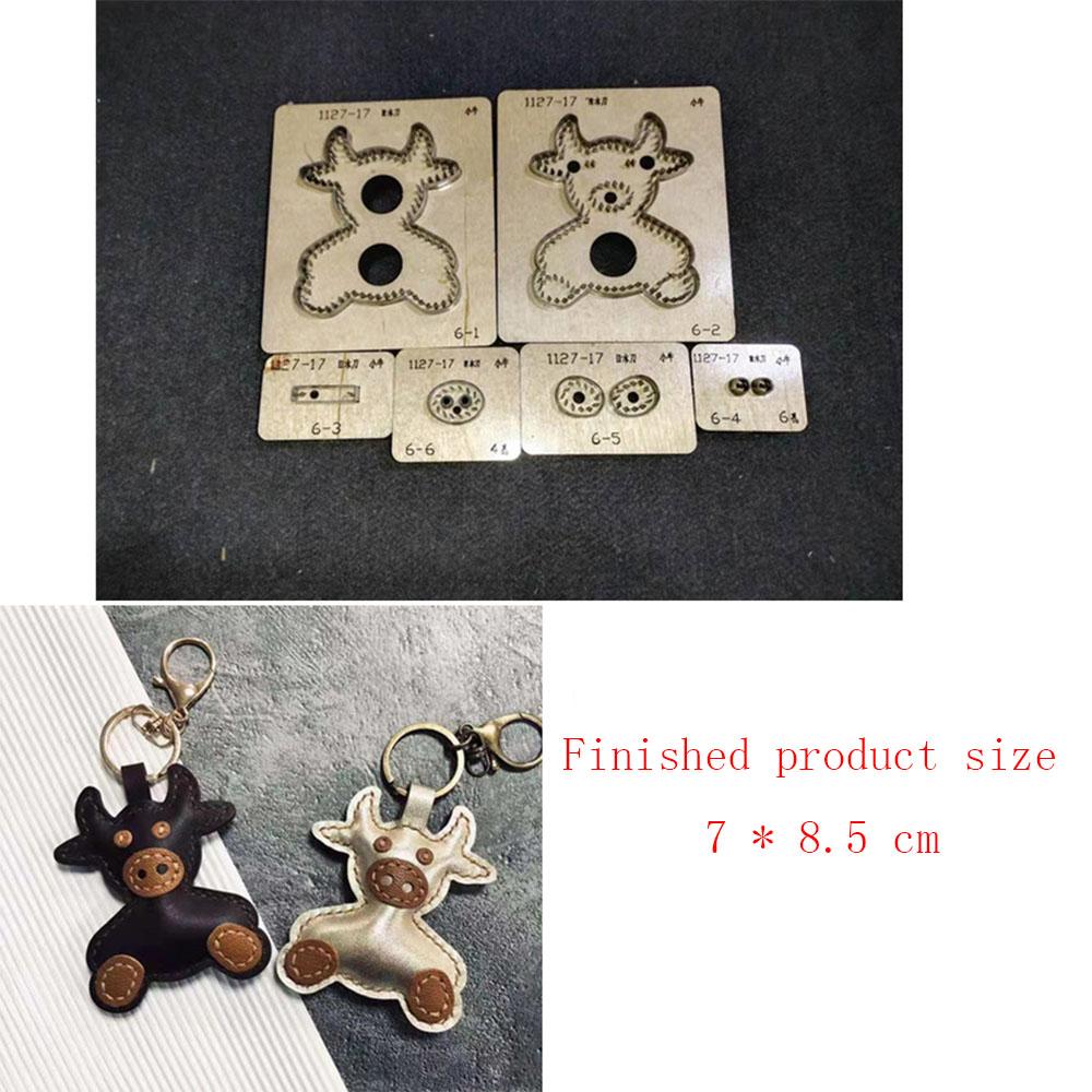 New Wooden Die Cutting Key Pendant Handmade Steel Suitable For Common Die-cutting Machines In The Market