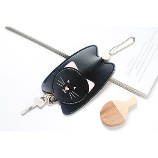 Diy 2021 Cute Cat Card Bag Die Cutting  Wood Die Cutting Leather Keychain Cutting Die Knife Mould  For Leather