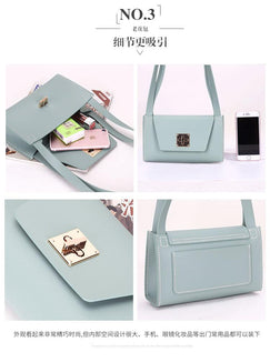 Fashion one-shoulder messenger bag, homemade cowhide material bag diy, leather tools