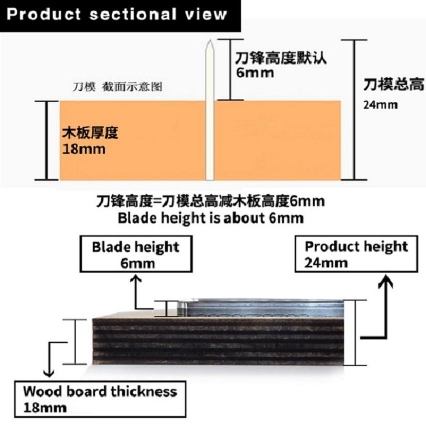 Leather Key Pendant Cut Dies Diy Handmade Japanese steel Wooden Cutting Die Making Decor Supplies Template