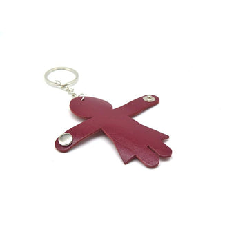 SMVAUON Leather Knife Cutting Die Like Human Key Ring DIY Key Case Pendant Cutter Mold Knife Mould Leather Craft Hand Punch Tool