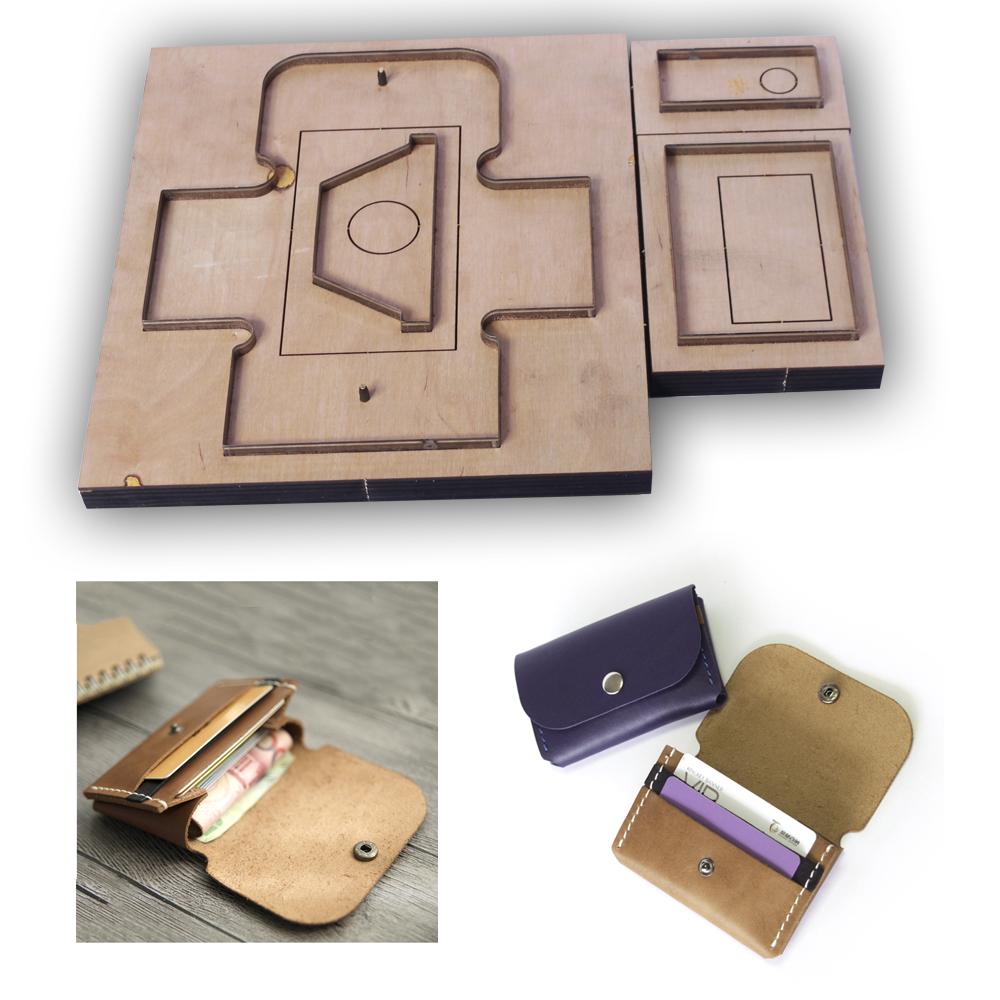 Diy Wallet Japanese Steel Cutting Dies Cardbag Mold Leather Die-cut Laser Machine Cutting Punch Tools