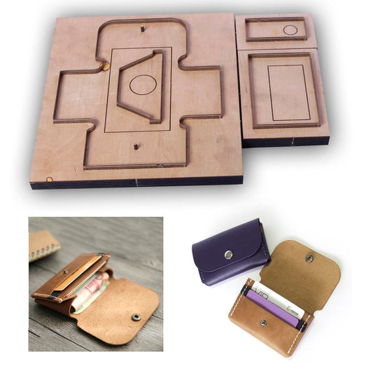 Diy Wallet Japanese Steel Cutting Dies Cardbag Mold Leather Die-cut Laser Machine Cutting Punch Tools