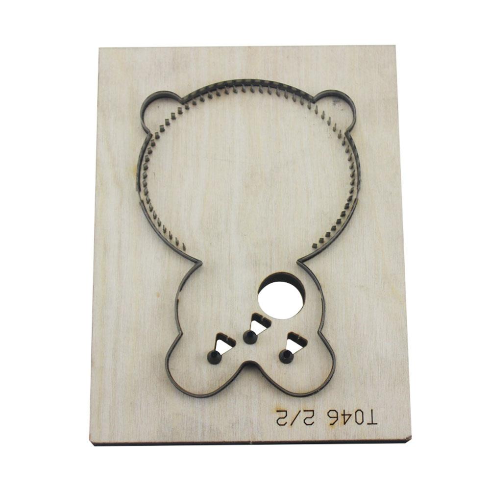 Diy Leather Pendant Laser Mold Cutting Die Making Decor Supplies Template Wooden Suitable For Die-cutting Machines