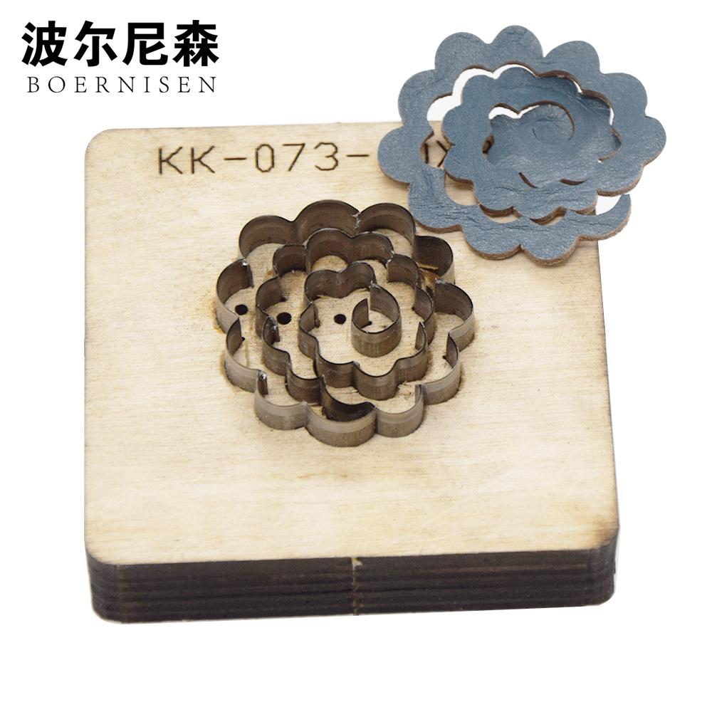 Floral Leather Earring Cutting Die Leather Decorative Earring Template Die Cutting Machine Clicker Die SMVAUON