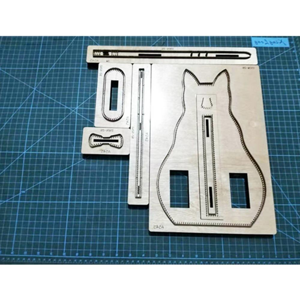 2021 New Wooden Cutting Die DIY Cat Leather Pendant Craft Laser Mold Handmade Dies Template Suitable For Die Cutting Machine
