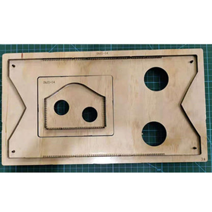 Tissue Box Wooden Cutting Die DIY Leather Laser Mold Handmade Leather Goods Dies Template Suitable For Die Cutting Machine