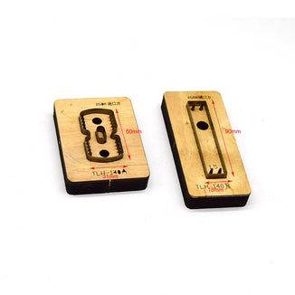 SMVAUON Scrapbooking Cutting Die Key Case Wood Diy Fashion Jewelry Card Bag Steel Mold Leather Suitable For Die-cutting Machines