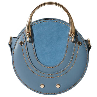 Christmas gift handmade DIY material bag handmade rivet small round bag
