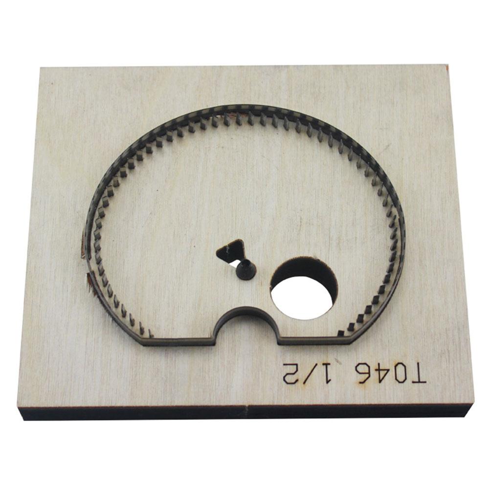 Diy Leather Pendant Laser Mold Cutting Die Making Decor Supplies Template Wooden Suitable For Die-cutting Machines