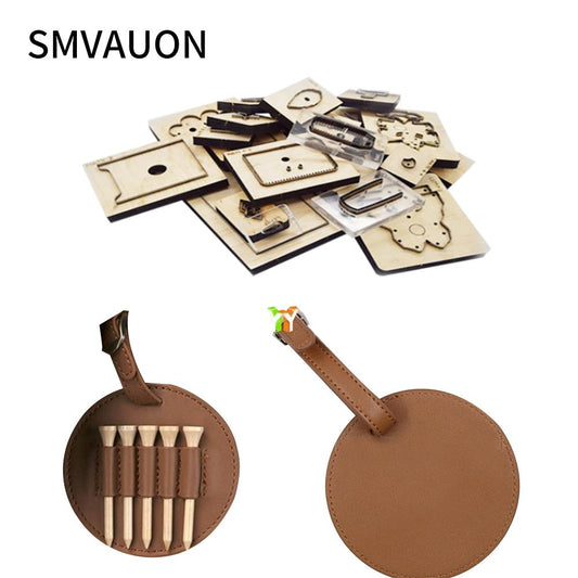 SMVAUON 2021 New Cutting Dies Leather Knife Cut Die Customized Pendant Making Decor Supplies Dies Template