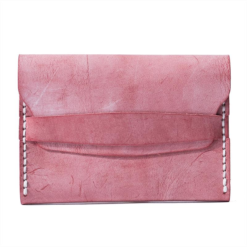 Leather material bag, waxed pickup bag, DIY handmade stitching