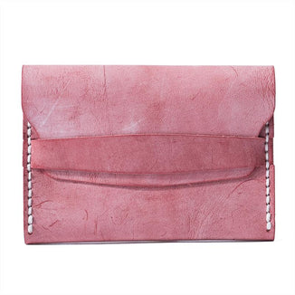 Leather material bag, waxed pickup bag, DIY handmade stitching