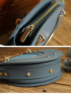 Christmas gift handmade DIY material bag handmade rivet small round bag