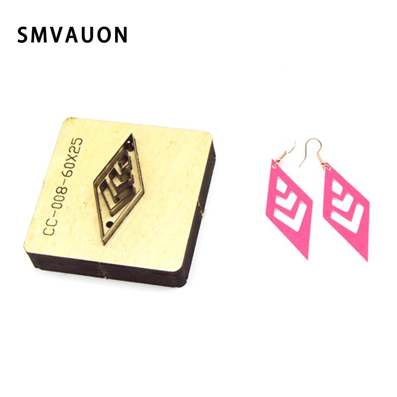 New 2021 For Wood Mold Custom Leather Earring Blade Rule Cutting Die Tool Cutter Multi-pattern DIY Punching Steel Rule Die