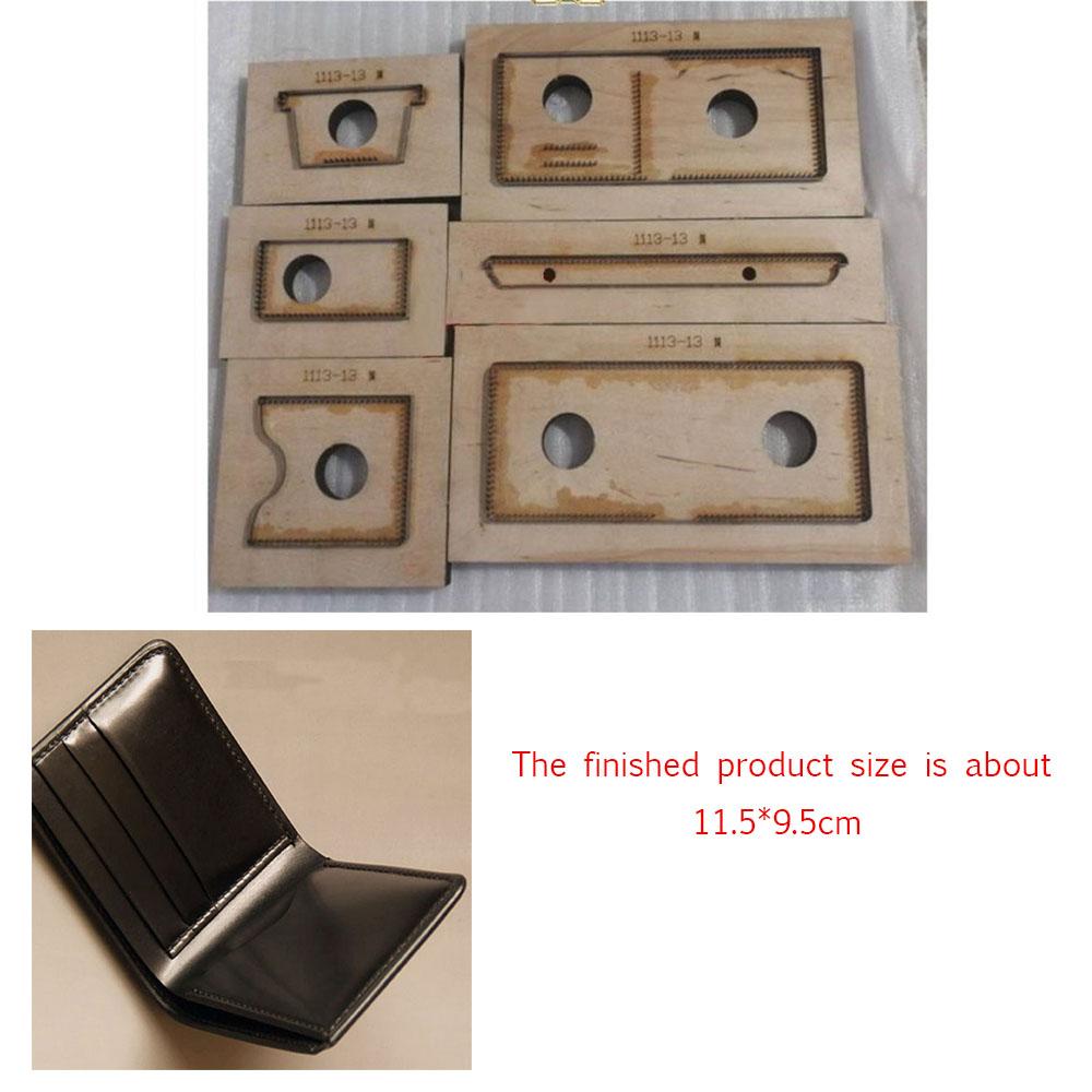 Wooden Cutting Dies New Leather Wallet Diy Craft Supplies Template Wood Mould Suitable For Common Die-cutting Machines