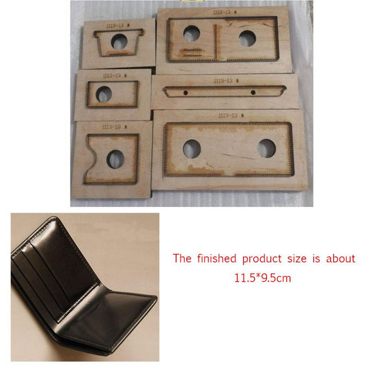 Wooden Cutting Dies New Leather Wallet Diy Craft Supplies Template Wood Mould Suitable For Common Die-cutting Machines