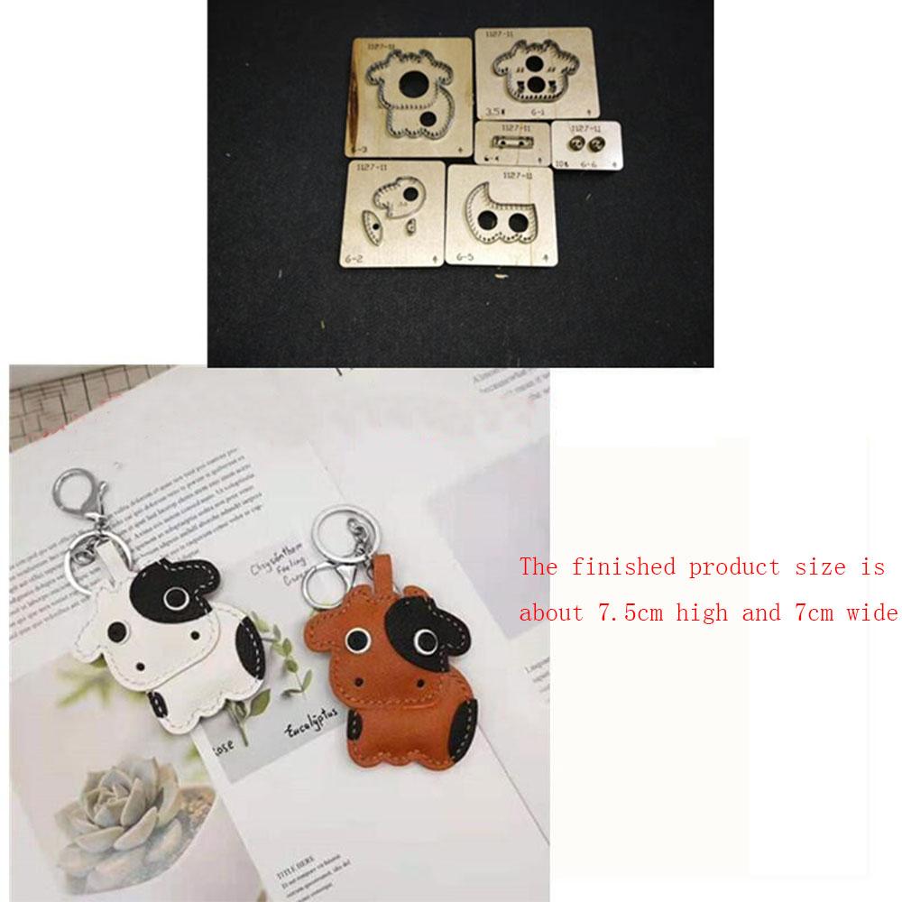 Wooden Die Cutting Key Pendant Handmade Steel Suitable For Common Die-cutting Machines In The Market